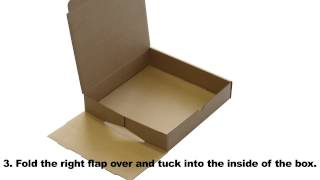 How to Fold a Mailer Box