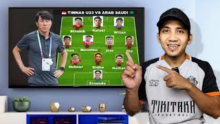 STY RACIK TIMNAS U23 !! Menerka Formasi Timnas U23 Vs Arab Laga Uji Coba