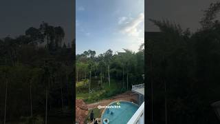 Hilltop Luxury Pool Resort At Thenmala 🏖️🌳🔥#shortvideo #kollam #pool #resort #luxurylifestyle