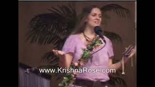 LIVE Performance: Krishna Rose Radhaji & Mangala “Trail of Blossoms” Spiritual Celtic Mystical Song