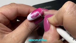 Aeropuffing Nail Art Tutorial: French Manicure Guides - the Smart Way!