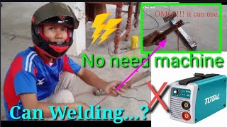 How to welding without machine(DIY)