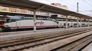 Trenes en Valencia-Nord y Catarroja