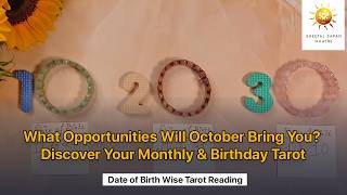 October 2024 & Birthday Month 🦋 Pick a card 🤩 detailed Monthly tarot reading 🔮 Date Of Birth Wise