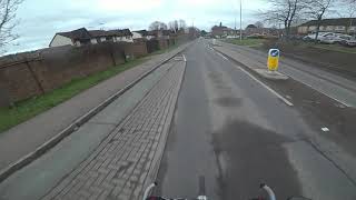 The only bit of "Cycle Lane" on my 30 mile ride today... I've never used it and never will.