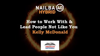 NAILBA 40 HYBRID - DAY TWO: Keynote Speaker Kelly McDonald (American National)