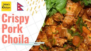 How to make Crispy Pork Choila | Quick and easy