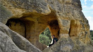 Die Spiegelsberge und der Klusfelsen bei Halberstadt