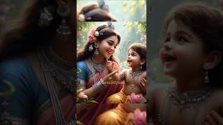 Hare Krishna 🦚🪈#krishna #yashoda#radhekrishna #maiya#shortsfeed#shorts #youtubeshorts#cute#trending