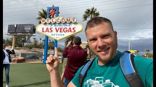 Walking the ENTIRE Vegas Strip, 4 MILES! -Live