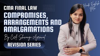 Compromises, Arrangements and Amalgamation | CMA Final Law Revision Series | Hinglish | June 2024