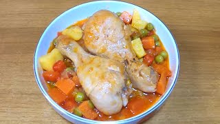 Аппетитная АФРИТАДА ИЗ КУРИЦЫ с овощами. На праздничный стол