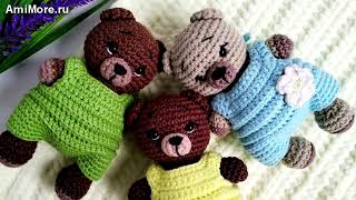 Амигуруми: схема Мишка Пряня | Игрушки вязаные крючком - Free crochet patterns.