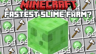 Super simple Slime farm in Minecraft 1.15.2! (3,000+ Drops per hour) Ep: 04