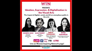 Winning Minds live webinar on "Ideation, Expression & Digitalization in the Visual Arts"