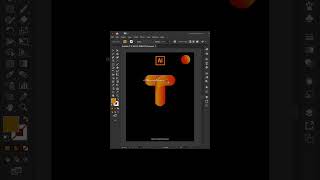 Logo design in illustrator.👍#illustrator #shorts #adobeillustrator