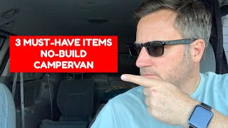 3 MUST-HAVE Items When Turning a Minivan Into A Camper