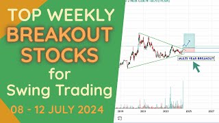 Breakout Stocks for Next Week for Swing Trading , Analysis for 08 - 12 JULY 2024