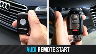 Audi Remote Start with Compustar PRO R3 + Factory Remote!