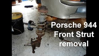 Porsche 944 Front Strut Removal