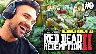 MEJORES MOMENTOS de ILLOJUAN en Red Dead Redemption 2 | DÍA 9 | 🎭