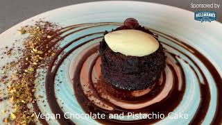 Vegan Chocolate and Pistachio Cake by Chef Craig Floate