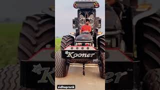 modified tractor  new look punjab  and big monster tyres new modifications punjab #shorts