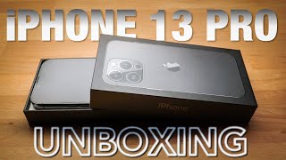 iPhone 13 Pro Graphite Unboxing, Setup, First Look!