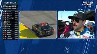 CHASE ELLIOTT INTERVIEW AFTER WALL CONTACT - 2023 NOCO 400 NASCAR CUP SERIES