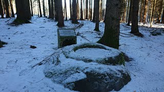 Wanderung Hochmoor Schrems (NÖ), Taufstein, Wasserstein, Steinbruch Hartberg