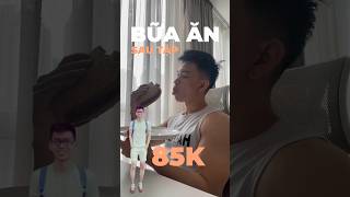 Bữa ăn chỉ 85K thay đổi BODY tăng lên 30KG 💪🏼