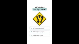 Do you know all signs? #driving #roadsign #dmvtest #drivinglesson #drivingtips