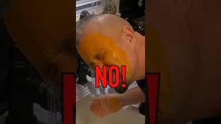 Turmeric Mask STAINED ME! # #funny #shorts #viral