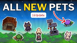 All NEW pets in Stardew Valley (1.6 Update)