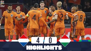 Nederland Hongarije | 4-0 | Samenvatting | Nations League 2024