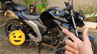 Revisão 20.000km Yamaha fazer 250cc /Fábio Miranda