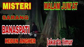 🔴LIVE MISTERI MALAM JUMAT KEBUN ANGKER SARANG BANASPATI JAKARTA TIMUR