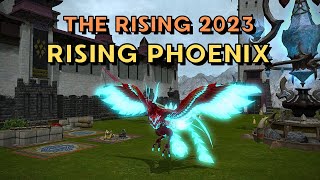 Rising Phoenix - Mount Showcase | FFXIV The Rising 2023