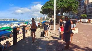 🔴 Guarapari ES, Feriado primeiro de maio, Orla da Praia do Morro. #mar #vida #lazer