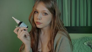 АСМР ПОДРУГА ПОЗАБОТИТСЯ О ТЕБЕ  / ASMR FRIEND WILL TAKE CARE OF YOU ٩(◕‿◕)۶