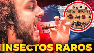 Dominicano come insectos raros en México 🇲🇽 | Roberto Emigra