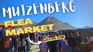 Muizenberg Flea Market | Walking Tour Cape Town 4k