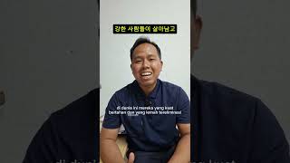 BAHASA KOREA SEHARI HARI "MEREKA YANG KUAT BERTAHAN " #kerjadikorea