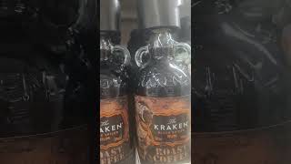 THE BLACK SPICED RUM || KRAKEN #asmr #short #shorts #shortvideo #shortsvideo #viral #trending