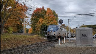 Late Amtrak #693 East Kingston, N.H