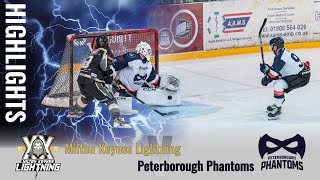 MK Lightning vs Peterborough Phantoms - Saturday 10th September 2022