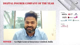 Digital Insurer of the Year - Go Digit General Insurance Limited