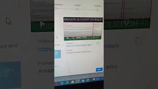 Amazon account hold issue resolved. #amazon #account #on #hold #amazonaccountsuspension