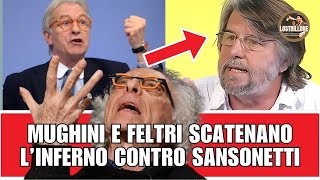 Le Parole di Feltri Scatenano il Caos: Mughini Impazzisce Contro Sansonetti!