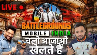 Battlegrounds Mobile India Live Streaming | Chalo Jaldi Join Ho Jao | How To Download BGMI